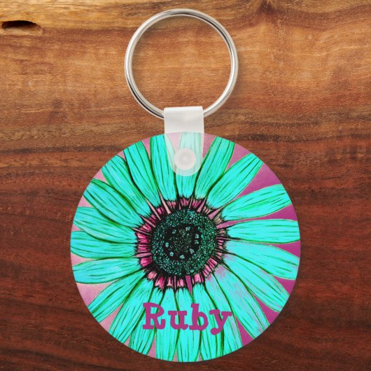 Aangepaste kettingventilator sleutelhanger (Voorkant)