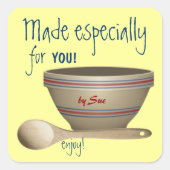 Aangepaste keuken cadeau Stickers (Voorkant)