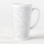 Aangepaste keuken hoge latte mok met aardbei (Rechts)