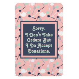 Aangepaste keuken ik neem geen bestellingen magneet