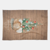 Aangepaste keuken-kerstboomhanddoek theedoek (Horizontaal)