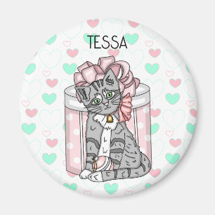 Aangepaste keuken-roze roze roze rok magneet