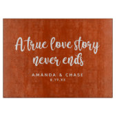 Aangepaste keuken snijplank (Voorkant)