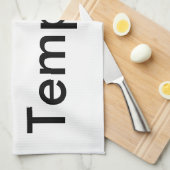 Aangepaste keuken (thee) Handdoeken 16 "x 24" (set (Quarter Fold)