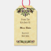 Aangepaste keuken van Thanksgiving Bakken Gift Lab Cadeaulabel (Voorkant)