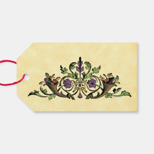 Aangepaste keuken van Thanksgiving Bakken Gift Lab Cadeaulabel (Achterkant Horizontaal)