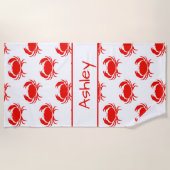 Aangepaste keuken voor krabbanden strandlaken (Voorkant)