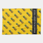 Aangepaste keukenhanddoek met ananasappelfruit (Horizontaal)