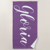 Aangepaste keukenhanddoek strandlaken (Voorkant)