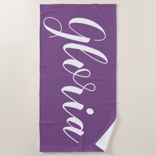 Aangepaste keukenhanddoek strandlaken (Voorkant)