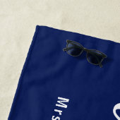 Aangepaste keukenhanddoek strandlaken (In situ)