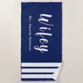 Aangepaste keukenhanddoek strandlaken (Voorkant)