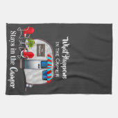 Aangepaste keukenhanddoek voor Camper Kitchen (Horizontaal)