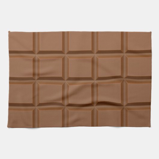 Aangepaste keukenhanddoek voor chocolade (Horizontaal)