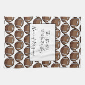 Aangepaste keukenhanddoek voor Football (Horizontaal)