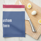 Aangepaste keukenhanddoek voor tapes (Quarter Fold)