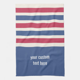 Aangepaste keukenhanddoek voor tapes