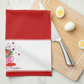 Aangepaste keukenhanddoeken (Quarter Fold)