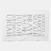 Aangepaste keukenhanddoeken (Horizontaal)