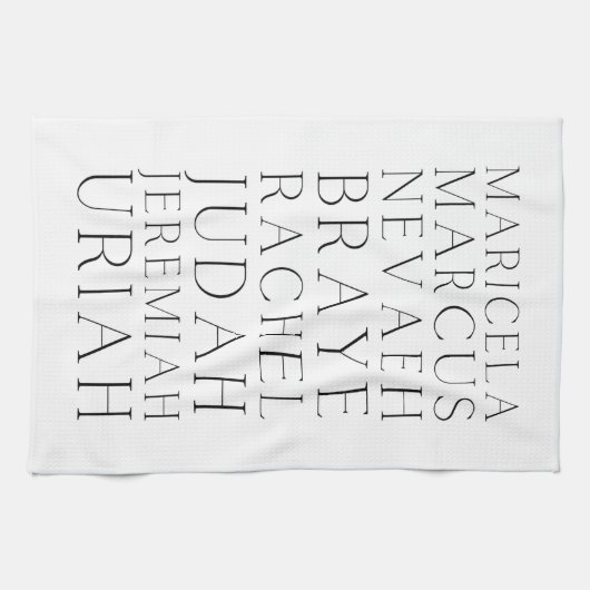 Aangepaste keukenhanddoeken (Horizontaal)