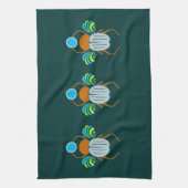 Aangepaste keukenhanddoeken van Scarab (Verticaal)