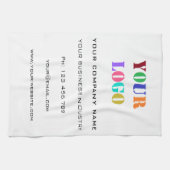 Aangepaste keukenhanddoeken voor Logo en tekst (Horizontaal)