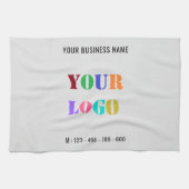 Aangepaste keukenhanddoeken voor Logo en tekst (Horizontaal)