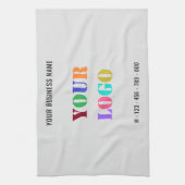 Aangepaste keukenhanddoeken voor Logo en tekst (Verticaal)