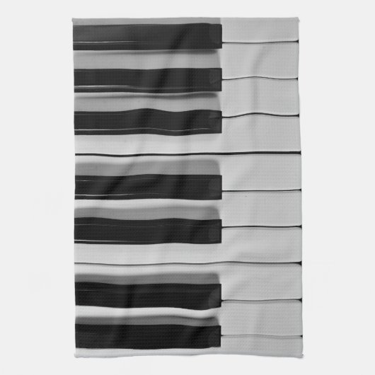 Aangepaste keukenhanddoeken voor piano-toetsenbord (Verticaal)