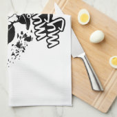 Aangepaste keukenhanddoeken voor skateboarden (Quarter Fold)