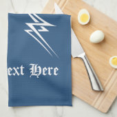 Aangepaste keukenhanddoeken voor Tribal Angel (Quarter Fold)