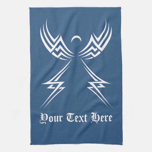 Aangepaste keukenhanddoeken voor Tribal Angel (Verticaal)
