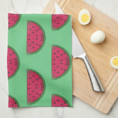 Aangepaste keukenhanddoeken Watermelon (Quarter Fold)