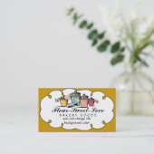 Aangepaste keukenkannisters voor kleurengebruik me visitekaartje (Staand voorkant)