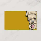 Aangepaste keukenkannisters voor kleurengebruik me visitekaartje (Achterkant)