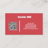 Aangepaste keukenkasten QR Visitekaartje (Achterkant)