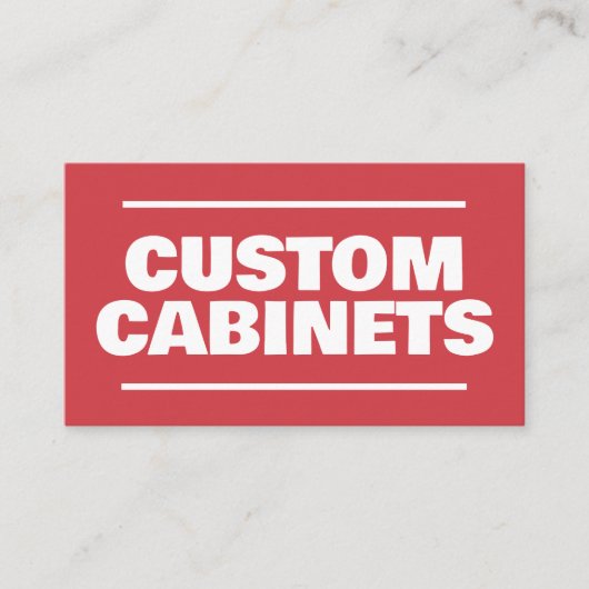 Aangepaste keukenkasten QR Visitekaartje (Voorkant)