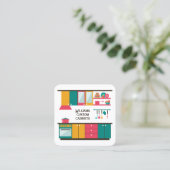 Aangepaste keukenkasten vierkante visitekaartje (Staand voorkant)
