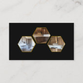 Aangepaste keukenkastinstallatie visitekaartje (Achterkant)