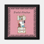 Aangepaste  keukenmagneet magneet (Voorkant)