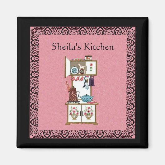 Aangepaste keukenmagneet magneet (Voorkant)