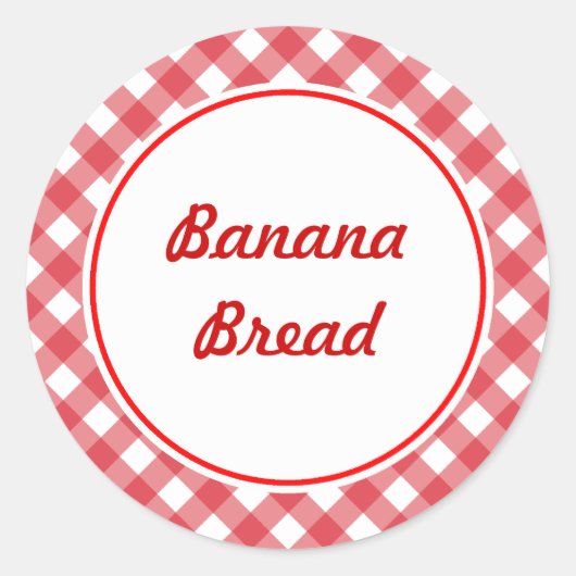 Aangepaste keukenstickers ronde sticker (Voorkant)