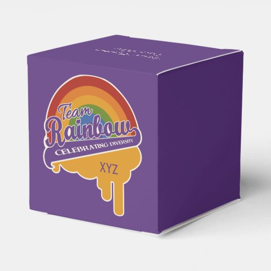Aangepaste keuzelijst voor teamregenboog bedankdoosjes (Achterkant)