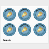 Aangepaste Key Limoen Pie Labels | Gepersonaliseer (Vel)