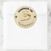 Aangepaste Key Limoen Pie Labels | Gepersonaliseer (Tas)