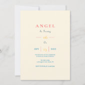 Aangepaste Kids Verjaardag Uitnodiging met Foto (Voorkant)