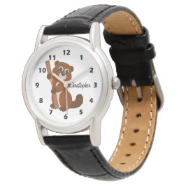 Aangepaste kijk op het ontwerp van Beaver Horloge