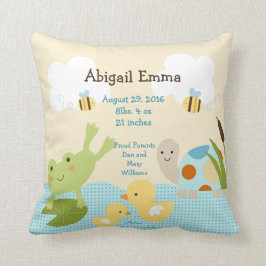 Aangepaste kikker in een Pond/Turtle Pillow Keepom Kussen