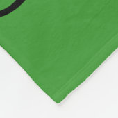 Aangepaste kikker Jouw namen toevoegen Fleece Deken (Hoek)