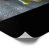 Aangepaste kikkerposter Terug naar school Poster (Hoek)